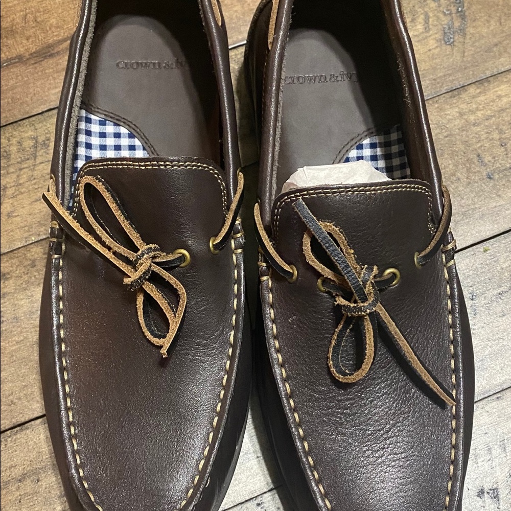 Men’s Crown & Ivy Loafers - Size 10